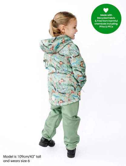 All-Weather Fleece Hoodie- Butterfly Meadow