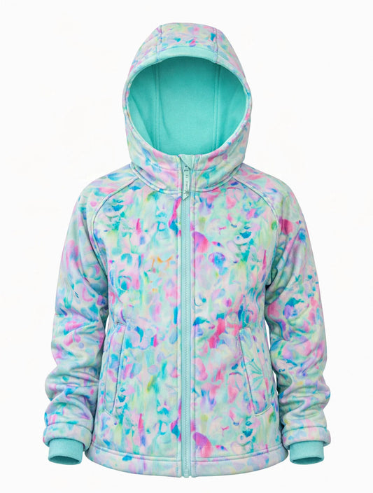 All-Weather Fleece Hoodie- Fairy Glass