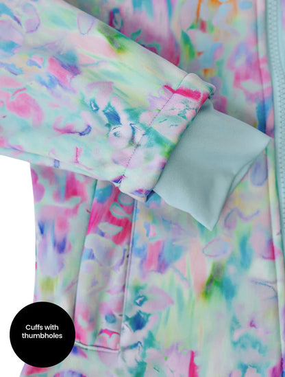 All-Weather Fleece Hoodie- Fairy Glass