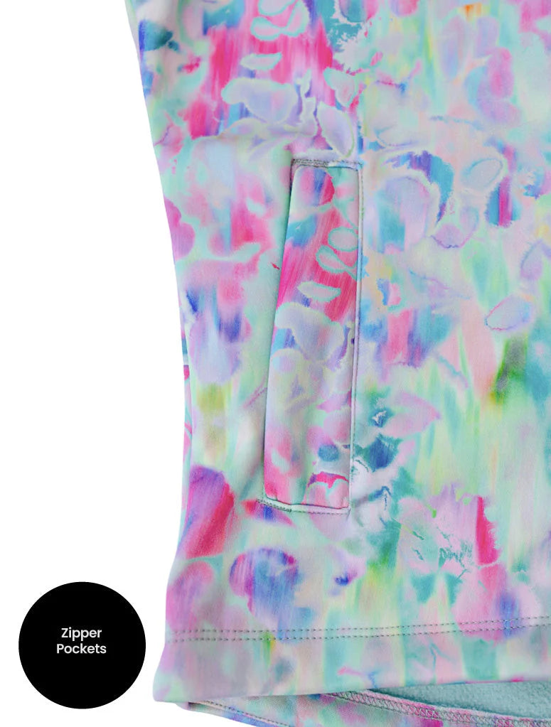 All-Weather Fleece Hoodie- Fairy Glass