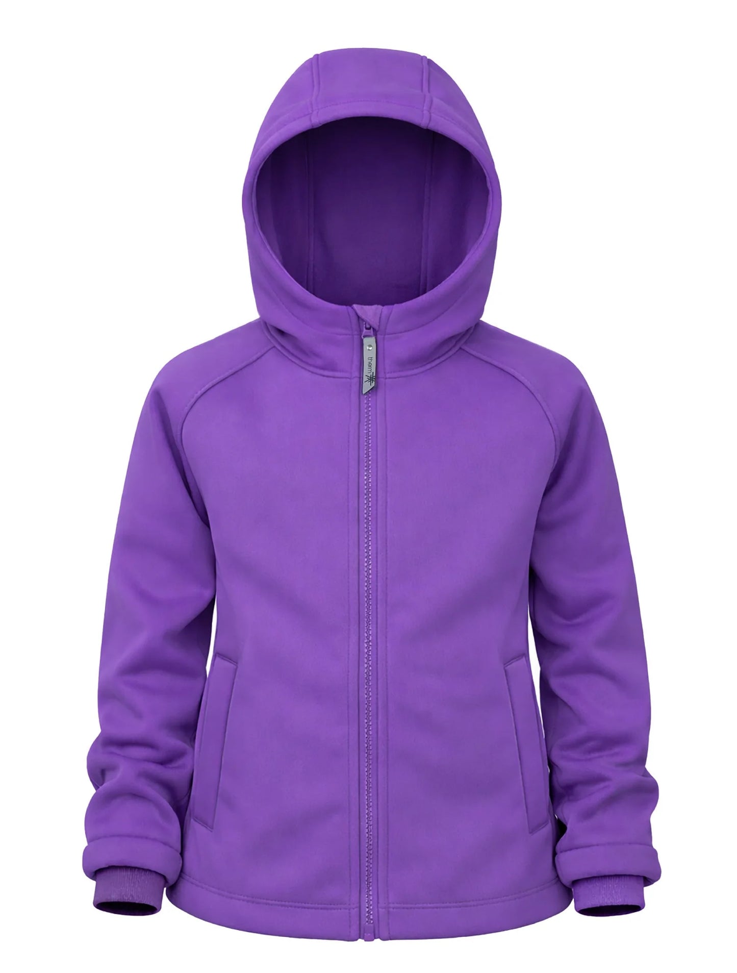 All-Weather Fleece Hoodie- Violet