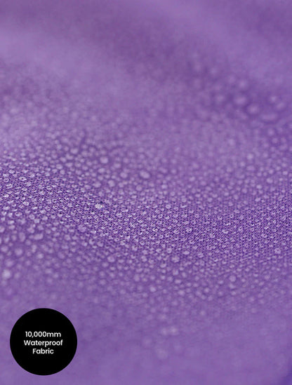 All-Weather Fleece Hoodie- Violet