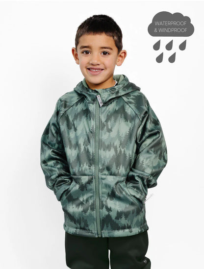 All-Weather Fleece Hoodie- Forest Camo