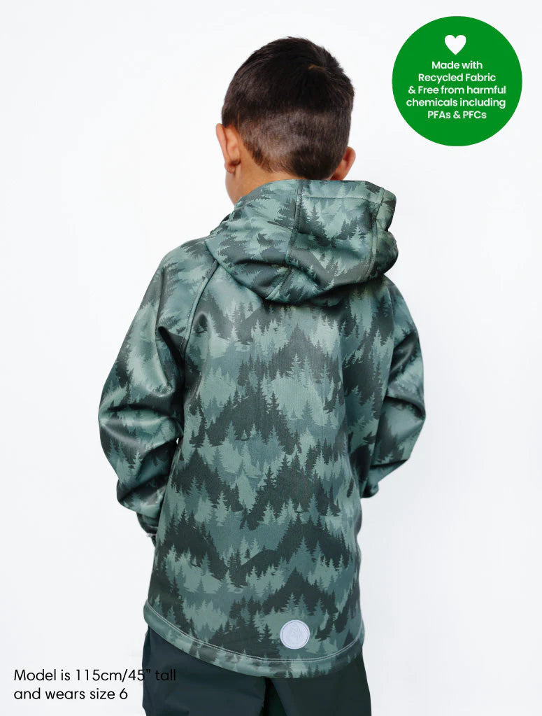 All-Weather Fleece Hoodie- Forest Camo