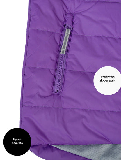 SplashMagic Hydracloud Puffer Jacket- Violet/Magical Friends