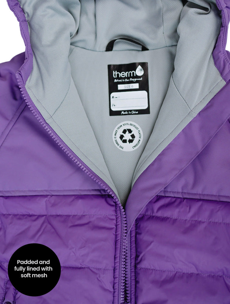SplashMagic Hydracloud Puffer Jacket- Violet/Magical Friends