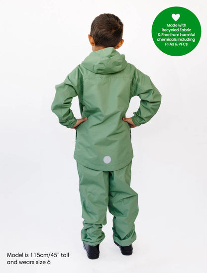 Forest Moss Shell Splash Pants