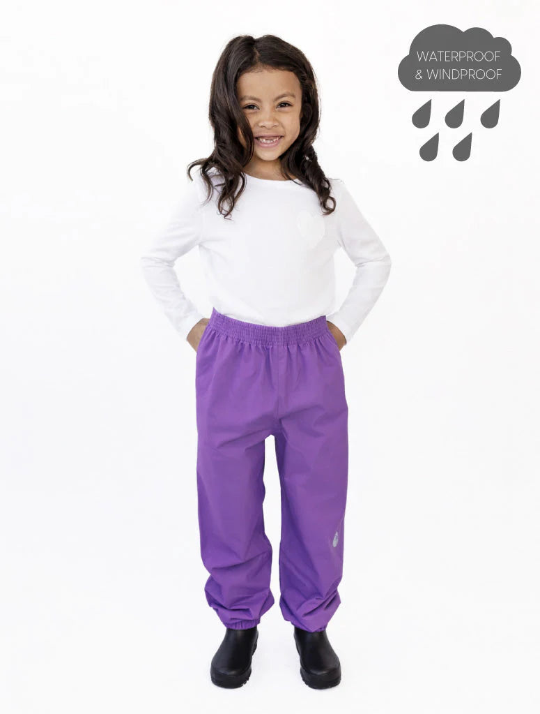 Violet Shell Splash Pants