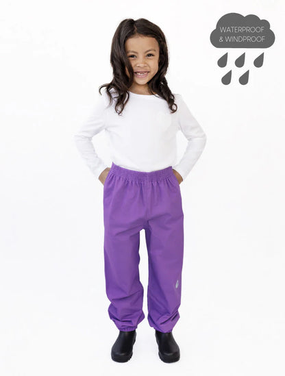 Violet Shell Splash Pants