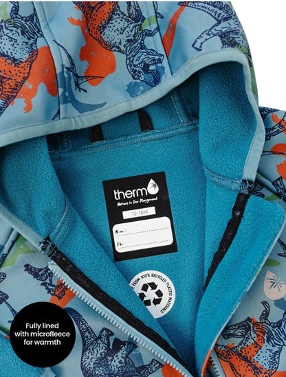 All-Weather Fleece Onesie- Dino
