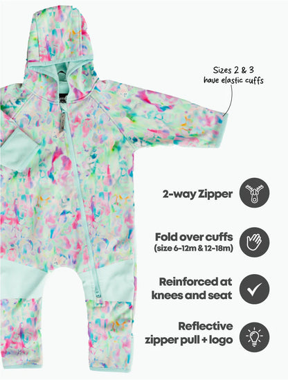 All-Weather Fleece Onesie- Fairy Glass