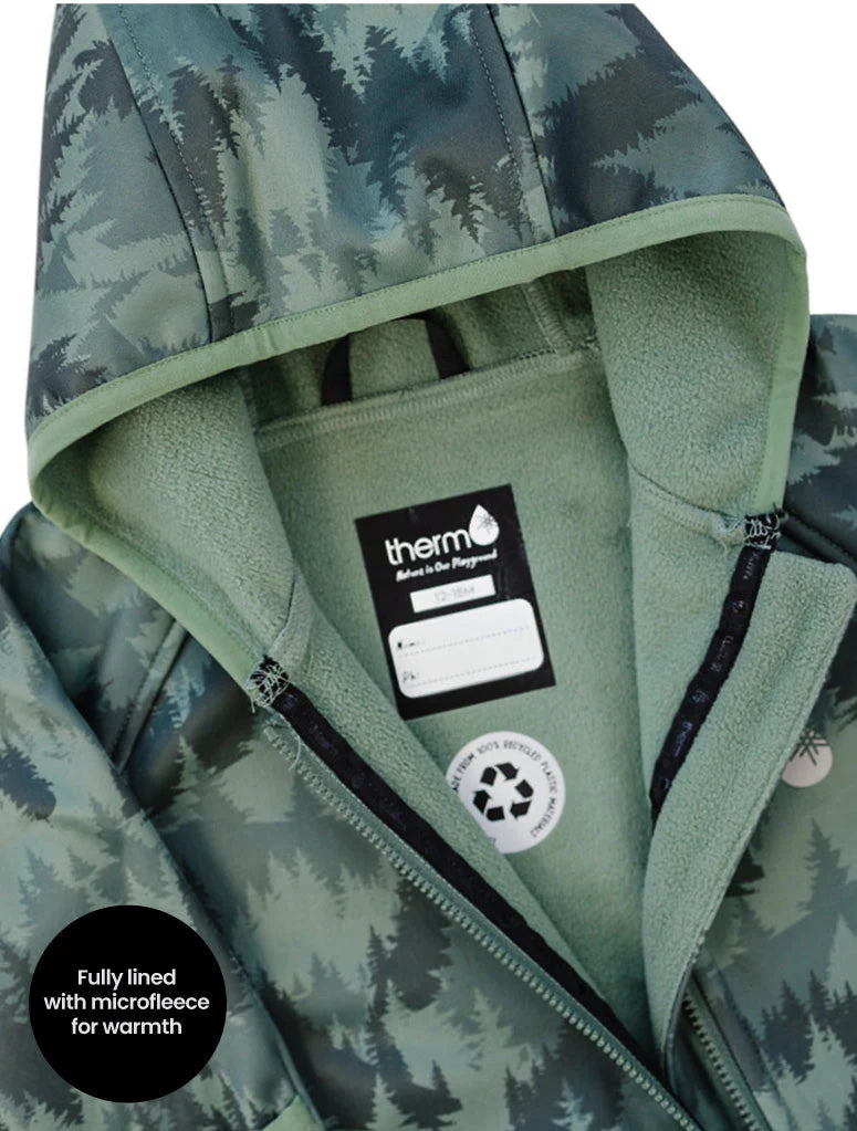 All-Weather Fleece Onesie- Forest Camo