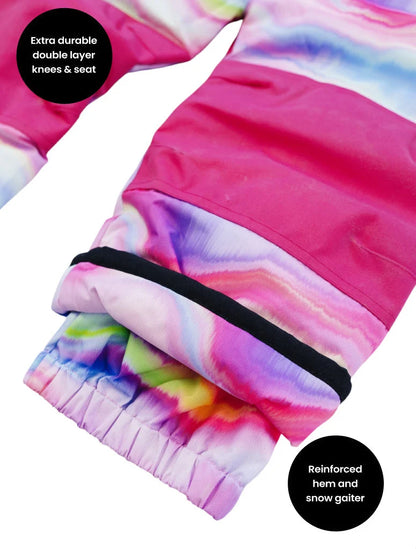 Snowrider 1pc. Snowsuit- Rainbow Wave