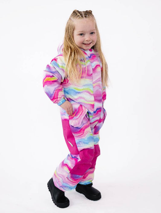 Snowrider 1pc. Snowsuit- Rainbow Wave