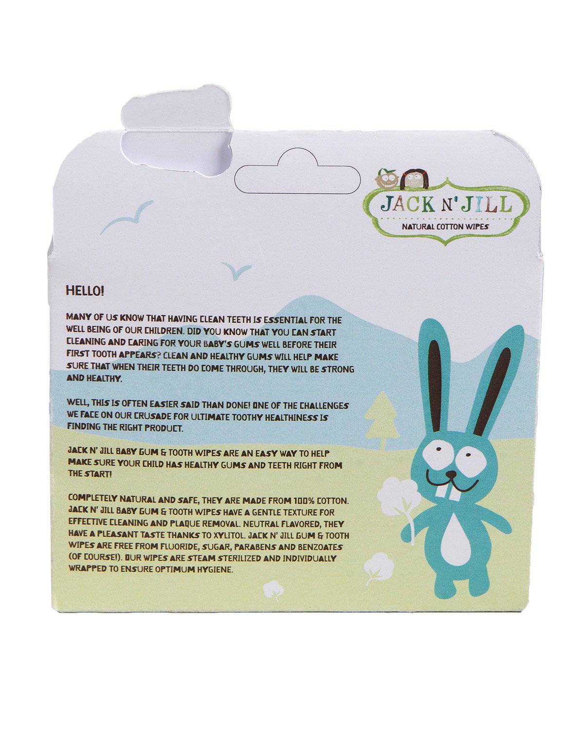 Natural Baby Tooth & Gum Wipes