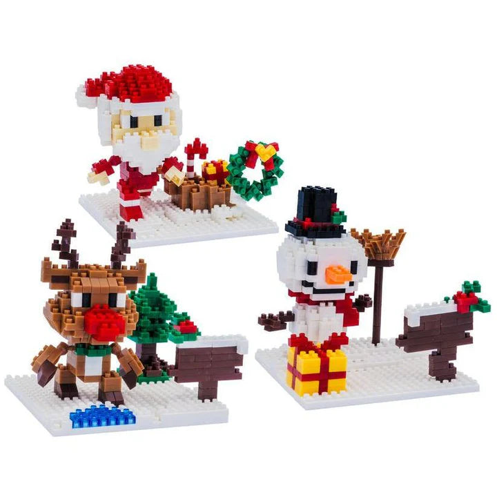 Mini Holiday Building Block Set