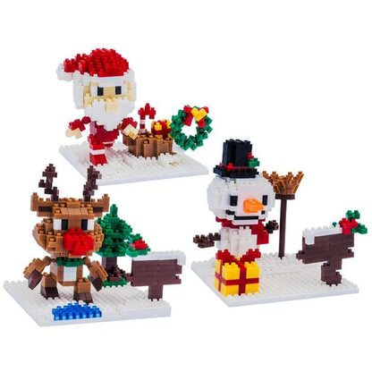 Mini Holiday Building Block Set