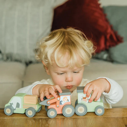 Wooden Farm Loader Tractor