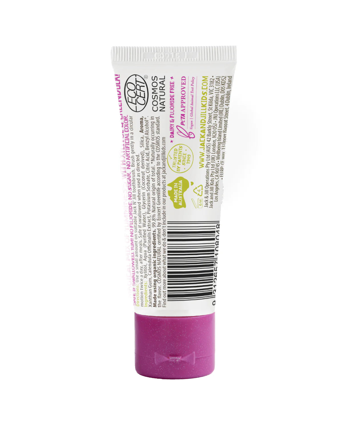 Natural Kids Toothpaste- Berries and Cream