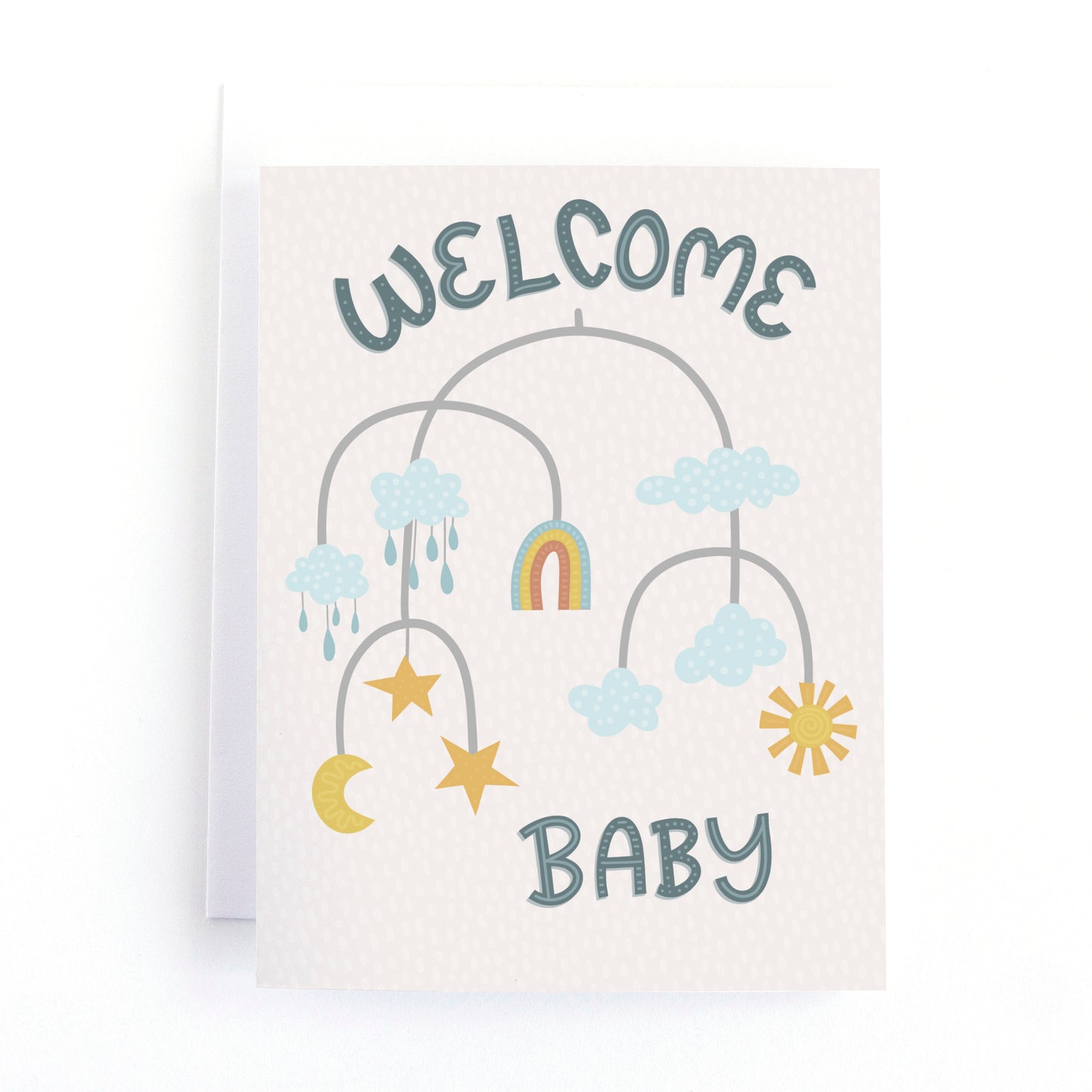 Welcome Mobile New Baby Card