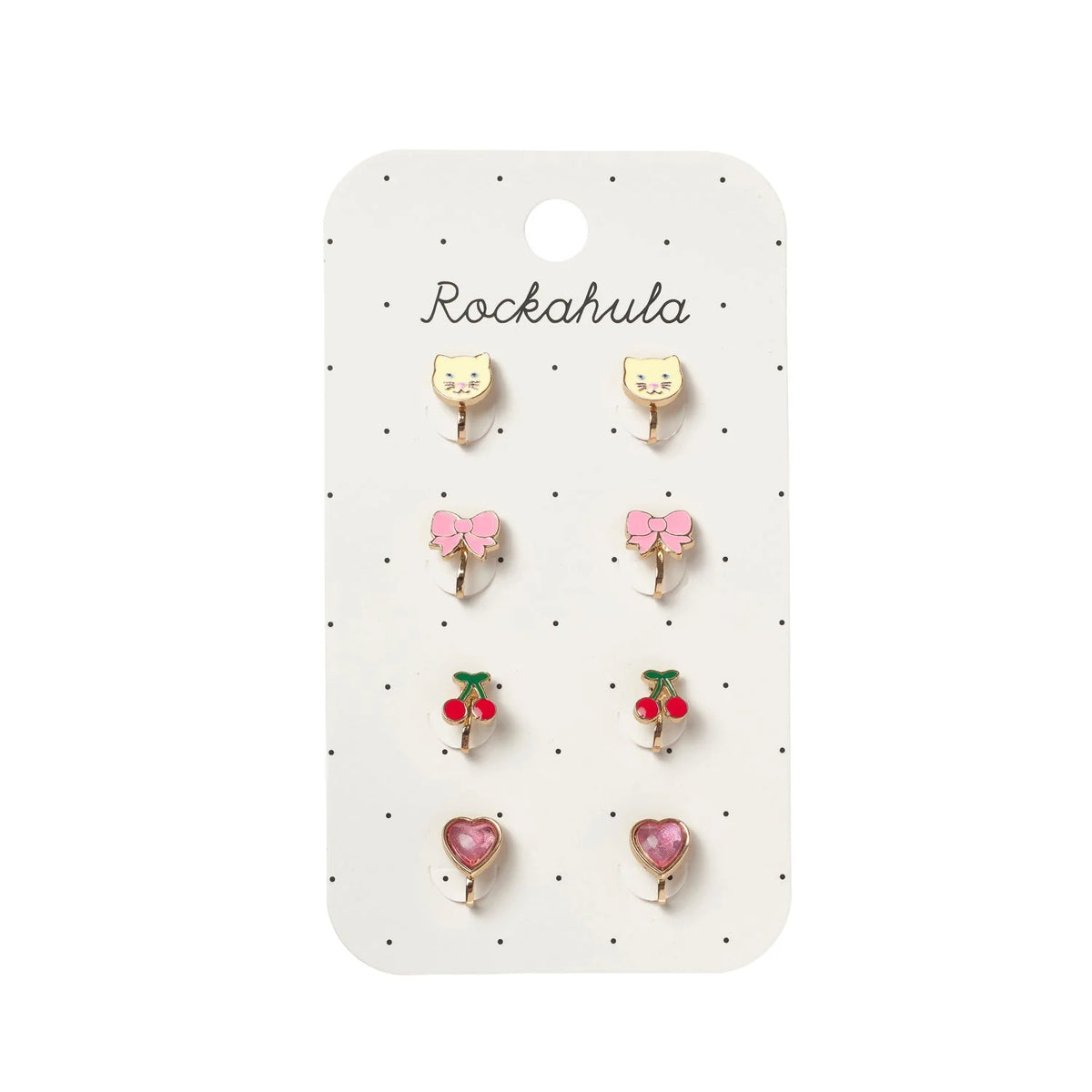 Cute Kitten Clip On Earrings