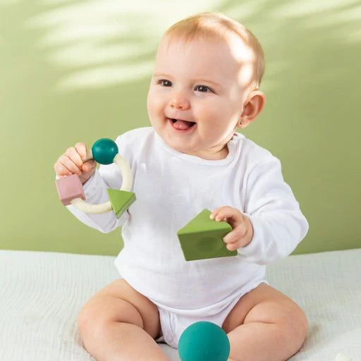 Bauhaus Pastel Teething Ring