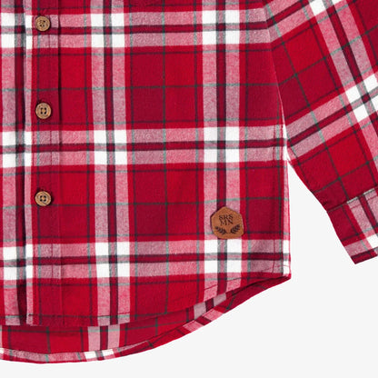 Red Plaid Flannel Shirt