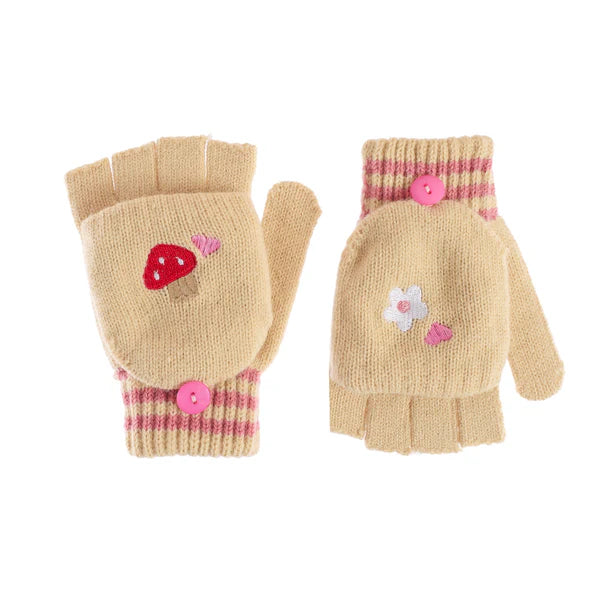 Alpine Fairisle Knitted Gloves
