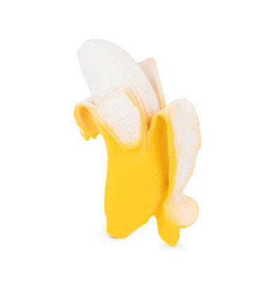 Natural Rubber Banana Teether