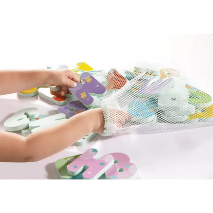Bath Time Letters and Numbers