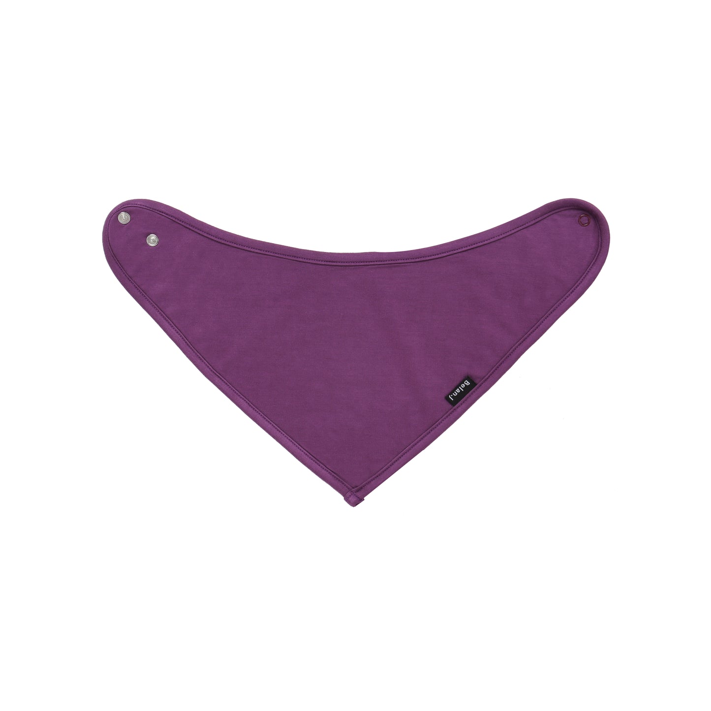 Bamboo Bandana Bib- Deep Plum