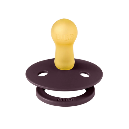 Colour Round Pacifier 2pk.- Petal/Plum