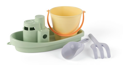 Pastels 4pc. Boat and Bucket Set