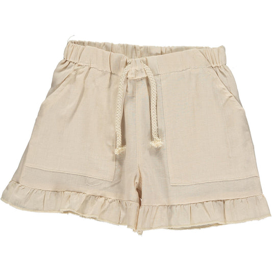Brynlee Cream Shorts