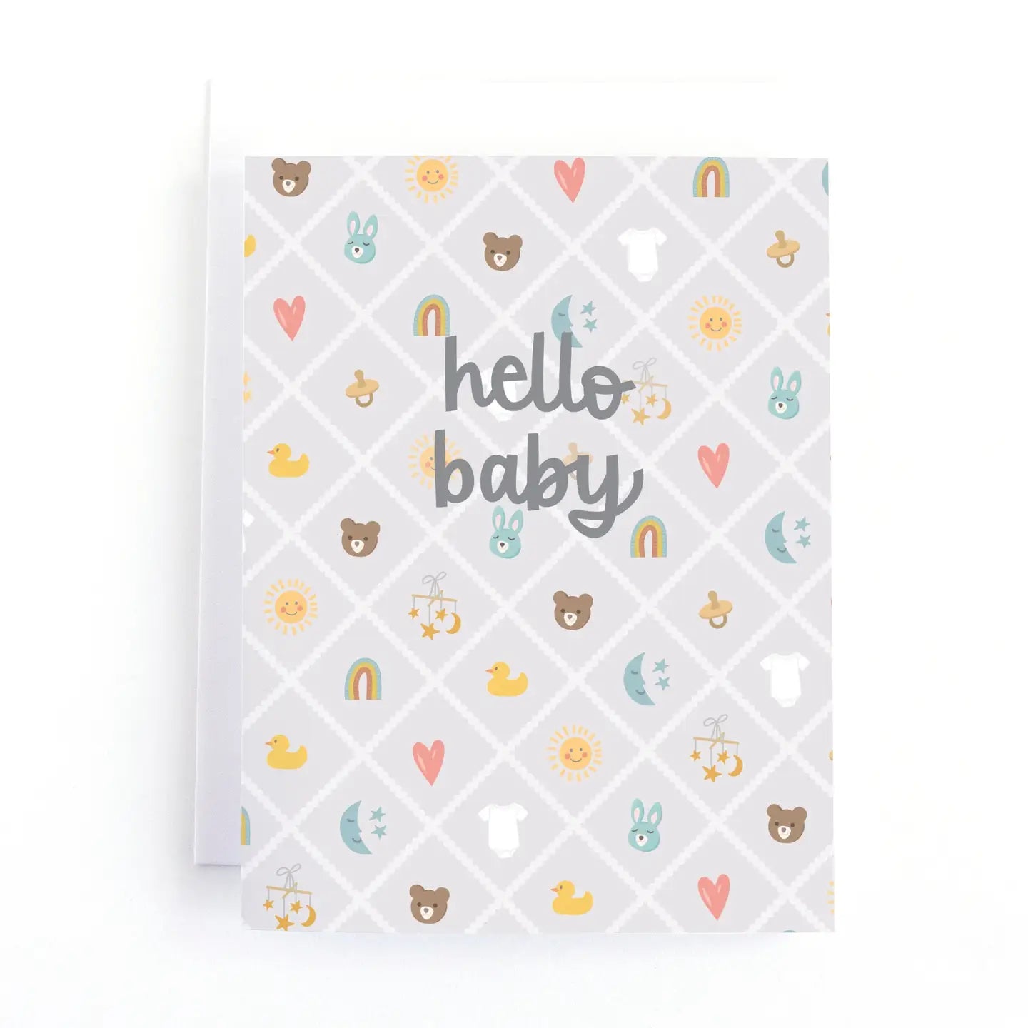 Classic Icons New Baby Card