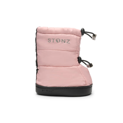 Toddler Puffer Booties- Haze Pink