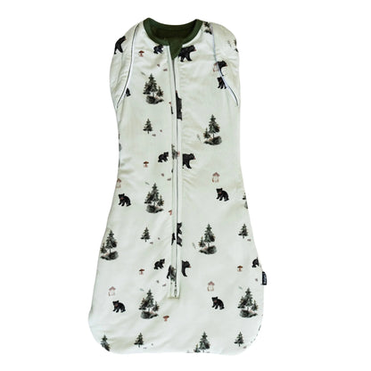 1.0 TOG Convertible Swaddle Sack- Black Bears