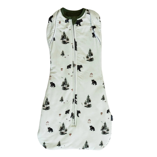 1.0 TOG Convertible Swaddle Sack- Black Bears