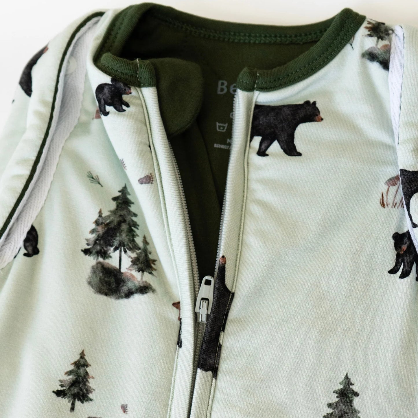 1.0 TOG Convertible Swaddle Sack- Black Bears