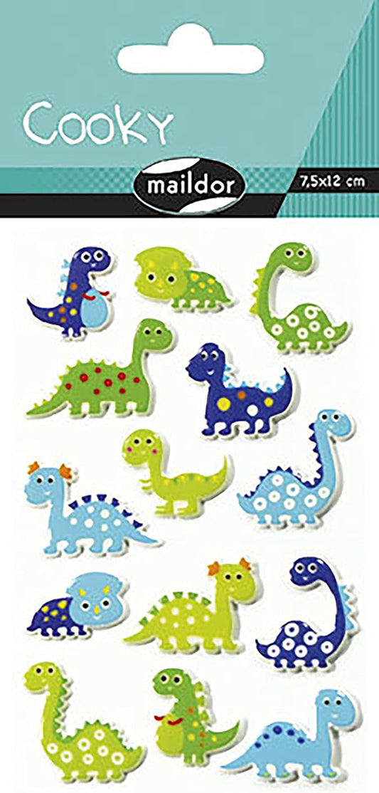 Cooky Stickers- Dinosaurs