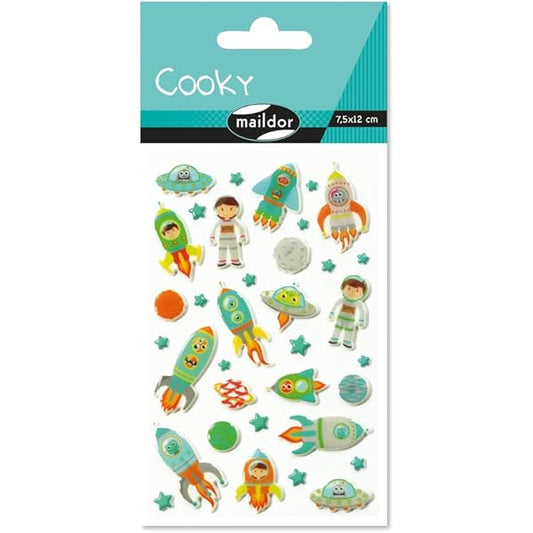 Cooky Stickers- Rockets