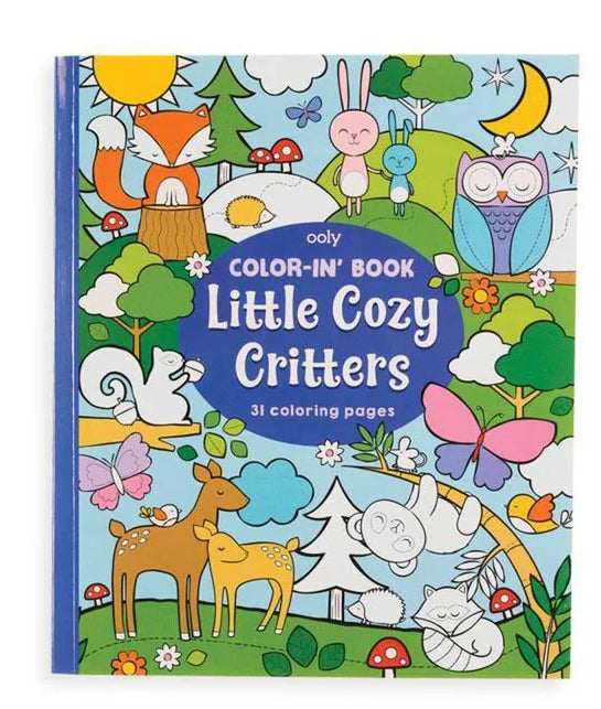 Little Cozy Critters Colouring Book