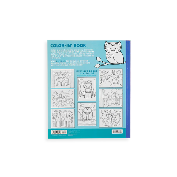 Little Cozy Critters Colouring Book