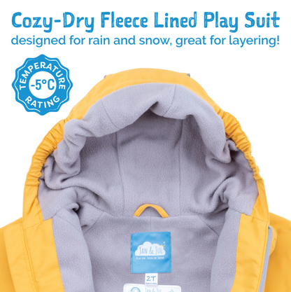 Fleece-Lined Rain Suit- Summer Camp