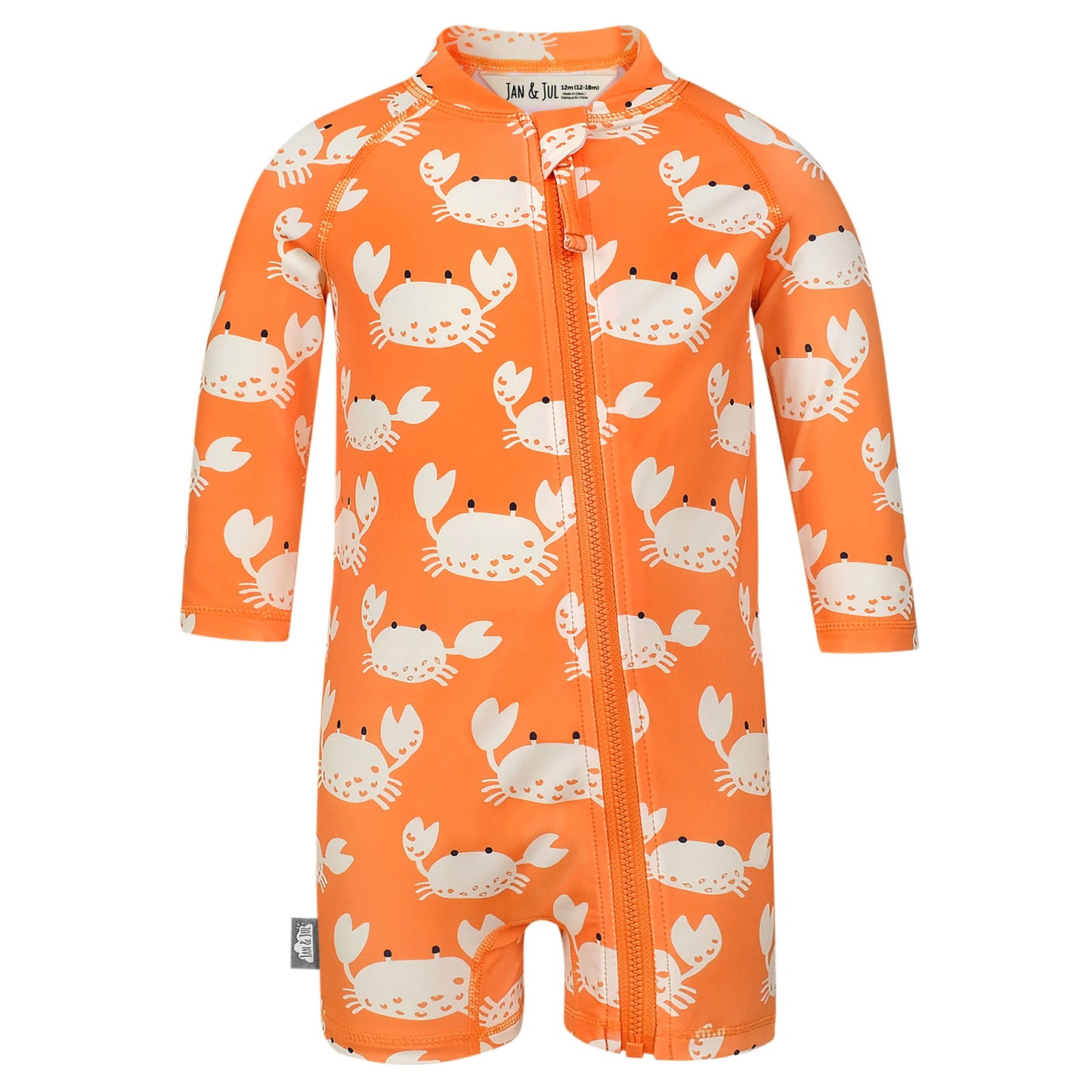 Crabby Crab 1pc. UV Sun Suit