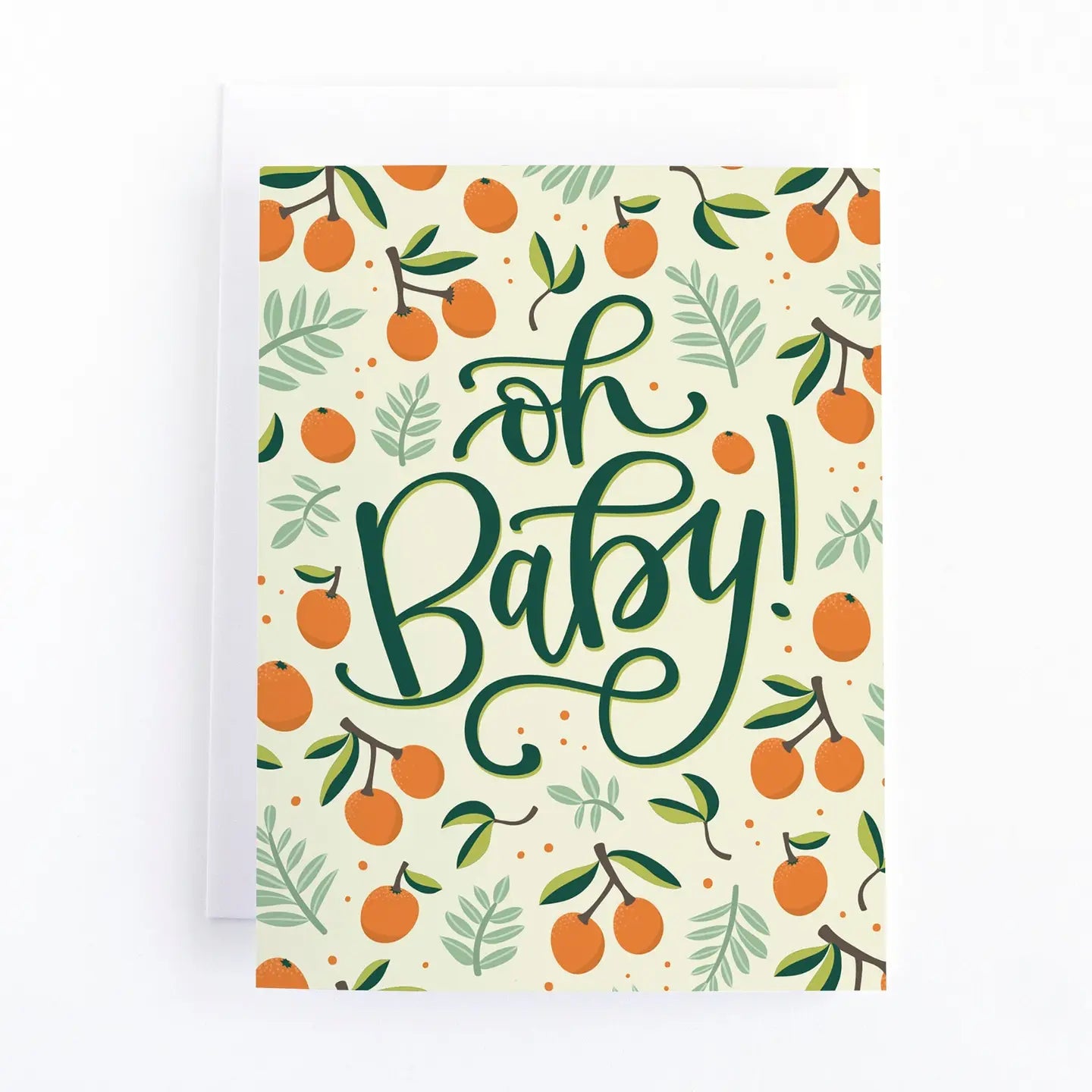 Oh Baby Oranges New Baby Card