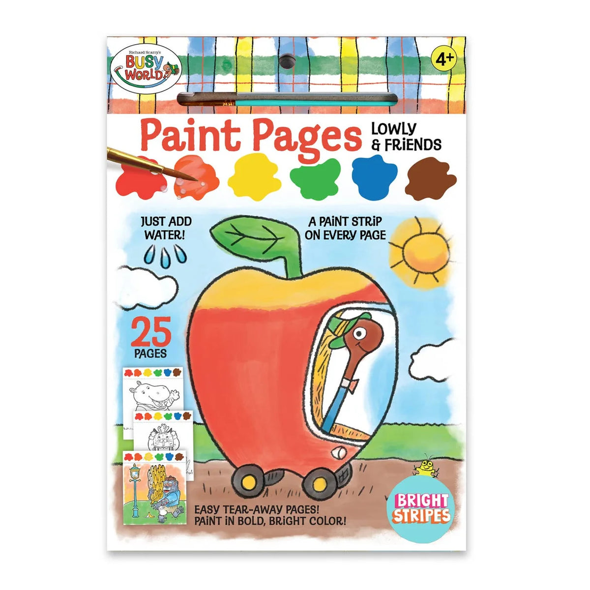 Junior Paint Pages- Busy Town