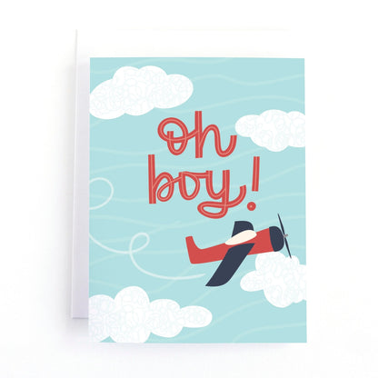 Oh Boy! New Baby Card