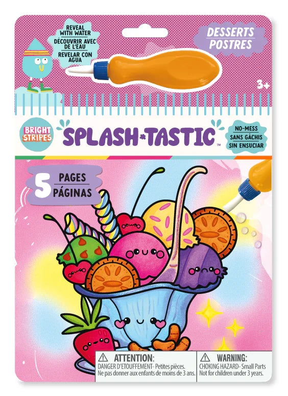 Splash-Tastic Water Reveal Magic Pad- Desserts