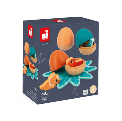 Wooden Dino Surprise Eggs